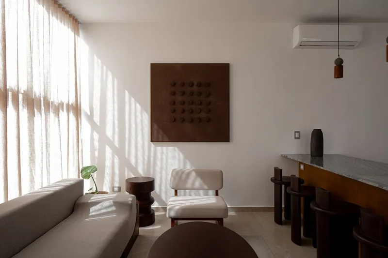 Interior de un departamento entregado en Teana