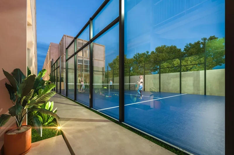 Cancha de pádel de Teana